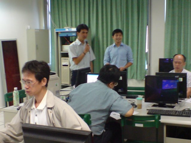 圖資中心主任開課情形圖片